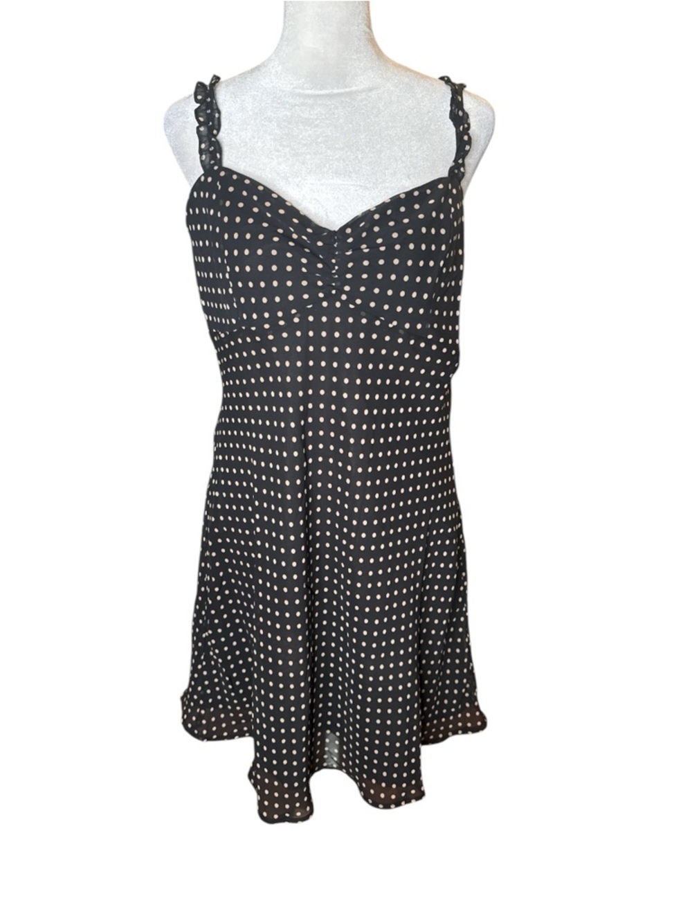 UO Polka Dot Mini Dress Sz Large - NWT